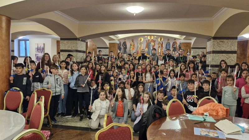 Η 4ήμερη Πασχαλινή Κατασκήνωση στην πόλη της Ιεράς Μητροπόλεως Δράμας